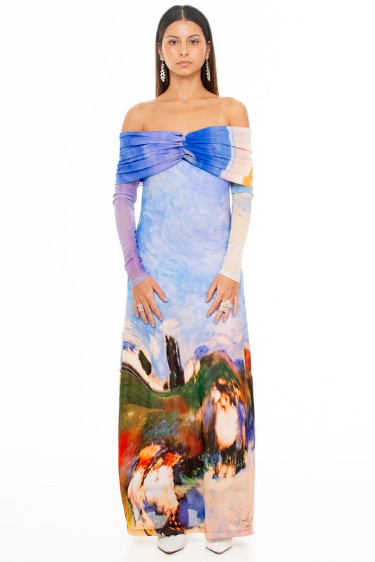 EVERYBODY´S TOWN ARTWORK DRESS