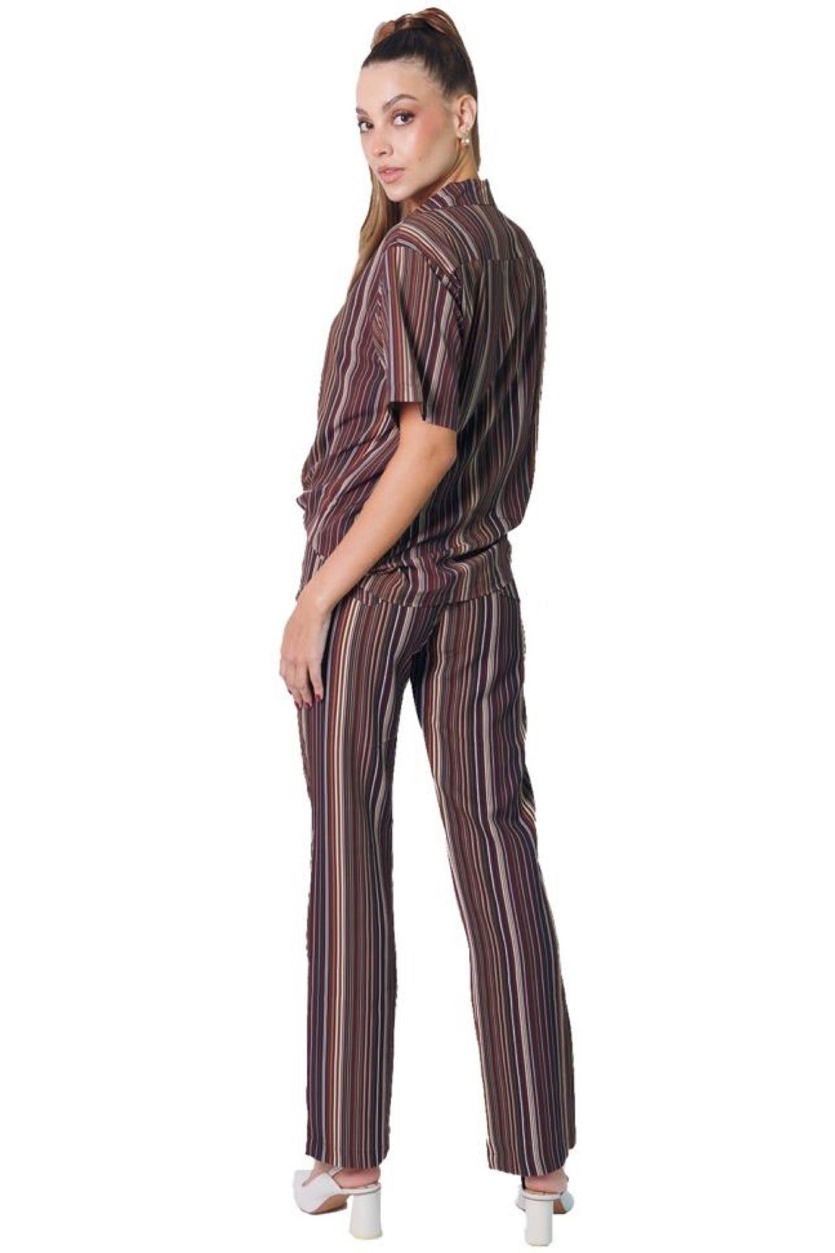HOWDY PANTS IN CRIMSON