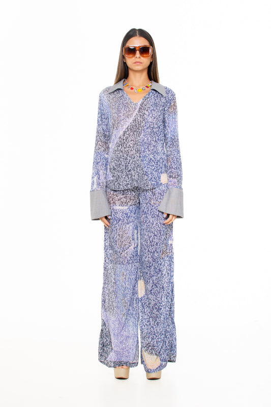 DIVING SEQUINS PANTS