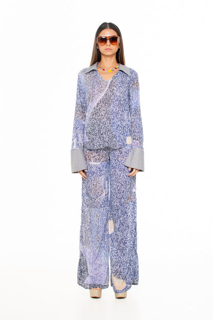 DIVING SEQUINS SHIRT