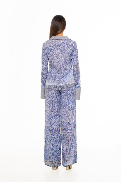 DIVING SEQUINS SHIRT